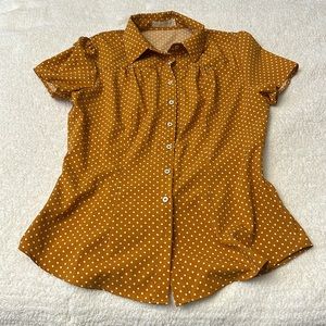 Polka dot blouse